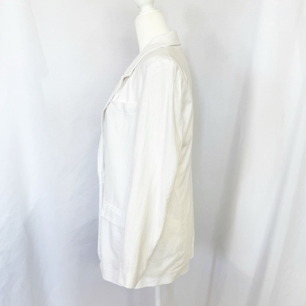 Abercrombie & Fitch Linen Blend Blazer M - Picture 3 of 12